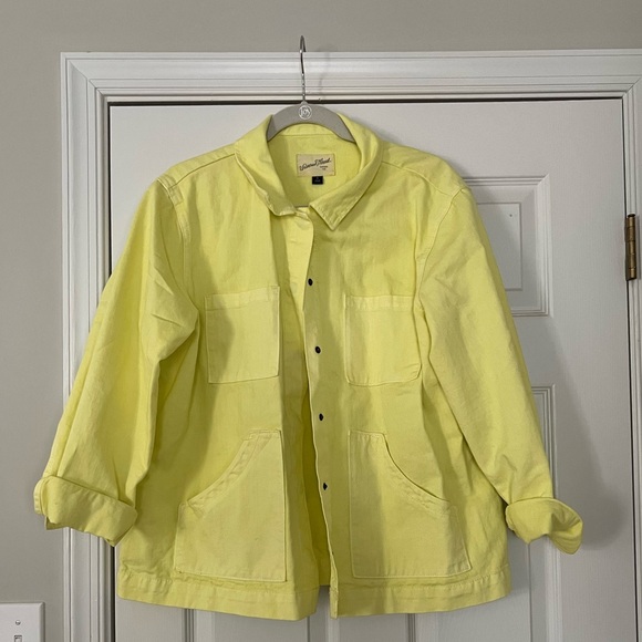 Yellow Universal Thread Chore Jacket - Picture 3 of 4